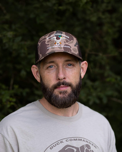 Duck Commander x General Vintage Bark Duck Camo Richardson Hat