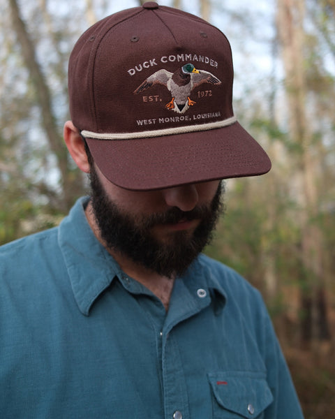 Duck Commander x General Vintage Mallard Brown Hat