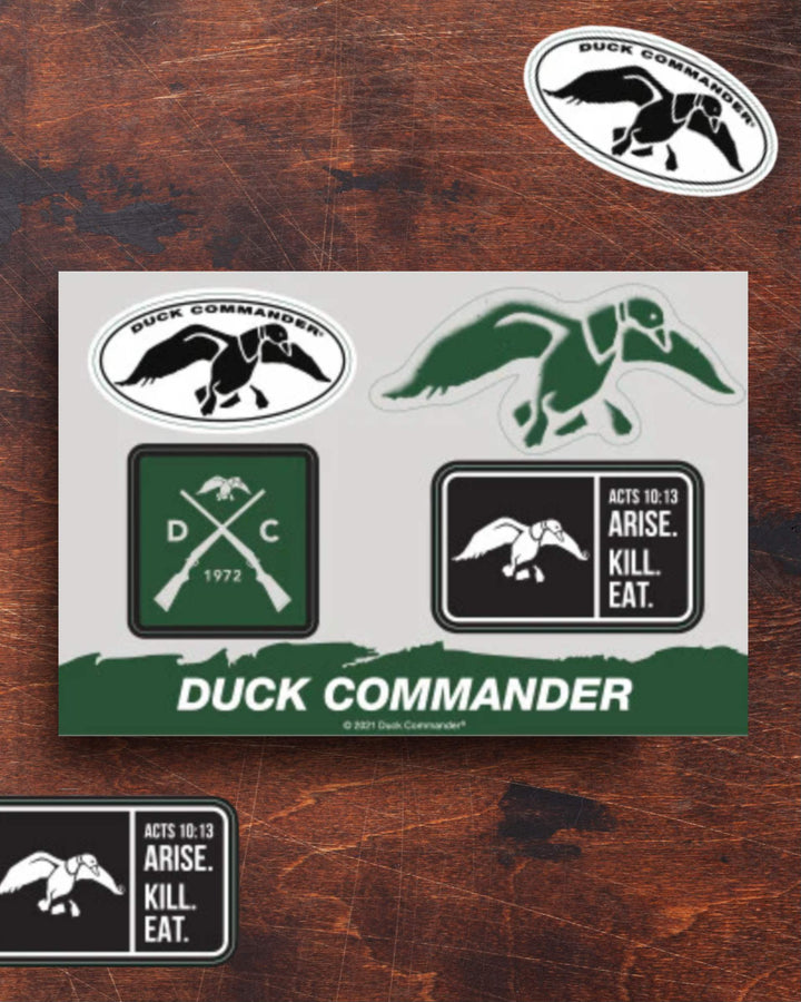 Duck Commander Sticker Pack - Duck Hunting