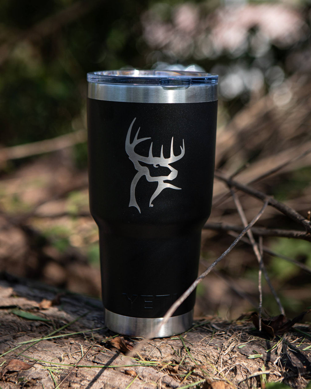 Buck Commander Icon 30oz Black Yeti Rambler