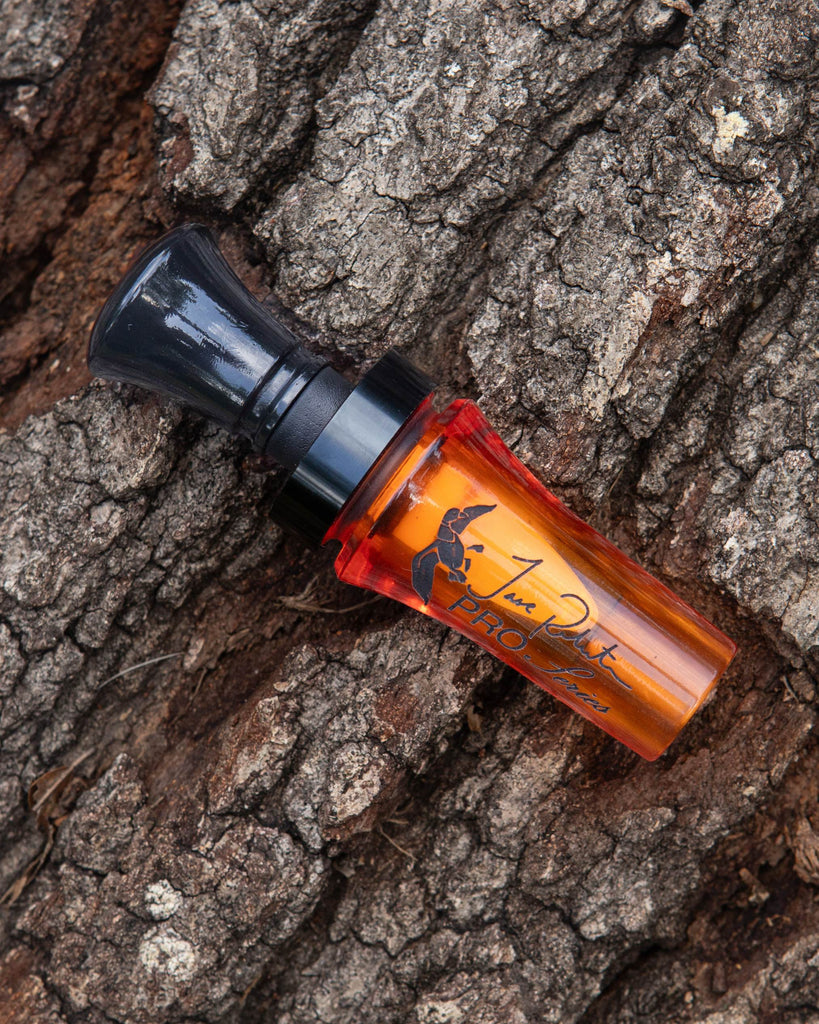 Appeau Chasse Appelant Canard Duck Commander Jase Robertson - Acrylique Smoke Avec Anche Double J Attraction Gibier Eau