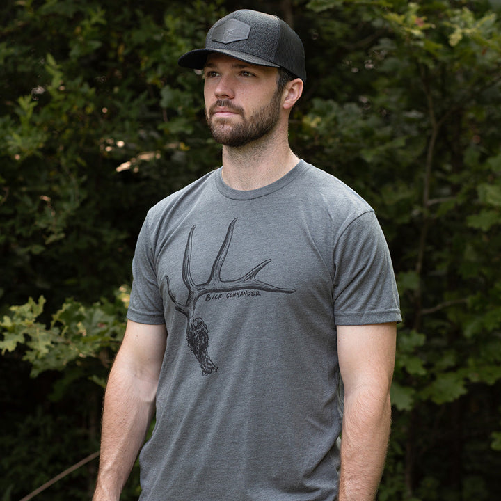Buck Commander x Union Standard Supply Co. Black Wood Patch Hat