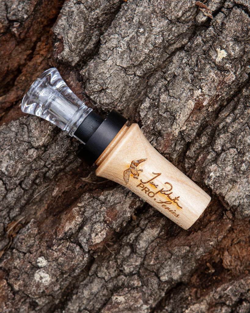 Jase Robertson Pro Series Duck Call Chartreuse Acrylic Durable Double Reed De