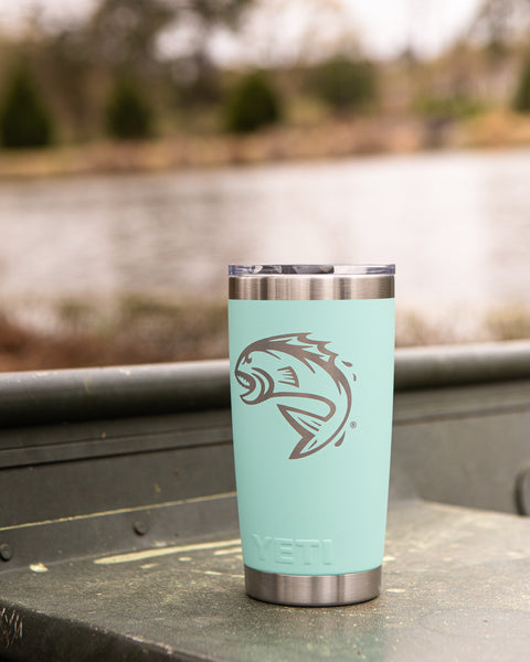 Fin Commander Icon 20oz Seafoam Yeti Rambler