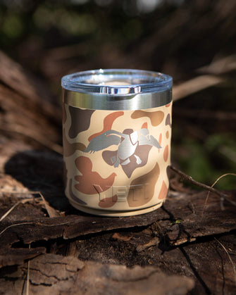 Duck Commander Icon 10oz Wetlands Camo Yeti Rambler Lowball