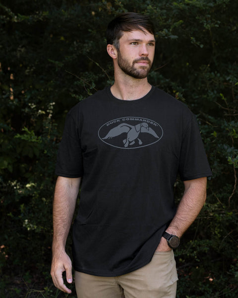Duck Commander Black Logo Tee