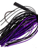 Fin Commander Black/Purple Football Bass Bait - 3/8, 1/2