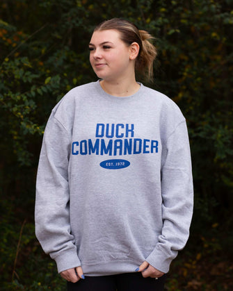 Duck Commander College Style Crewneck