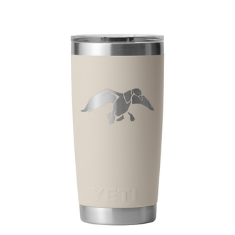 Duck Commander 20oz Taupe Icon Yeti Rambler
