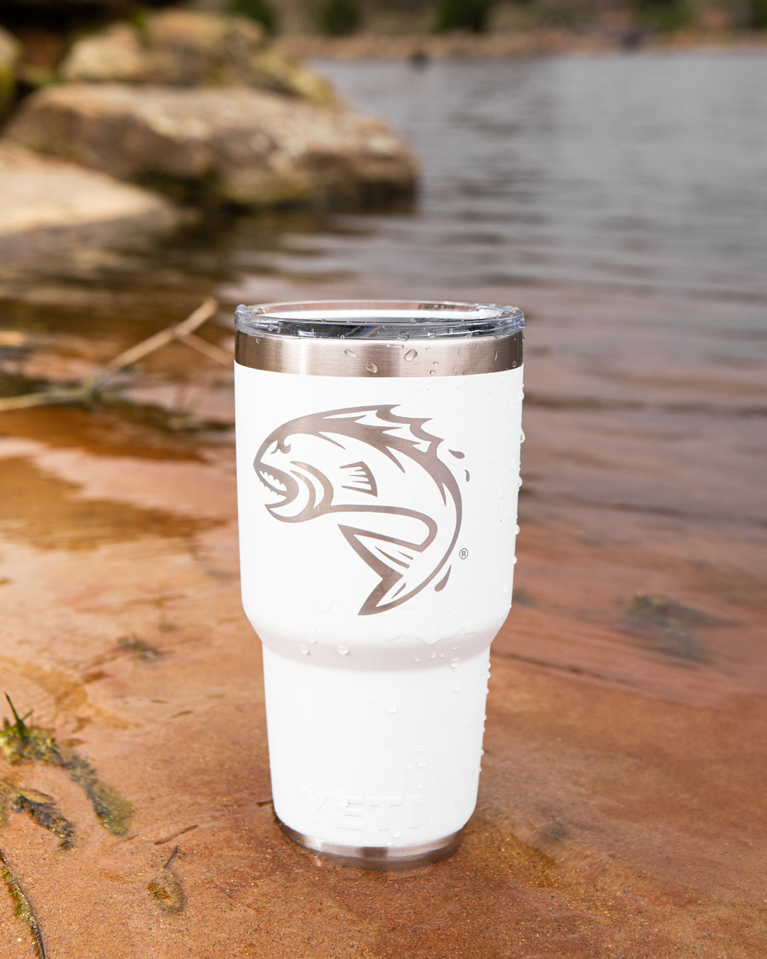 Fin Commander Icon 30oz White Yeti Rambler