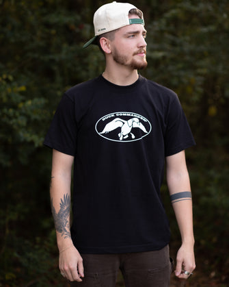 Duck Commander Black Unisex Logo Tee