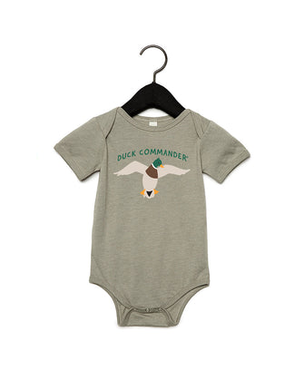 Duck Commander Heather Stone Unisex Infant Onesie