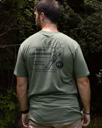 Duck Commander Duck Stops Here Tee