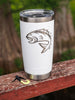 Fin Commander Icon 20oz White Yeti Rambler