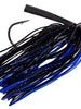 Fin Commander Black/Blue Football Bass Bait - 3/8, 1/2
