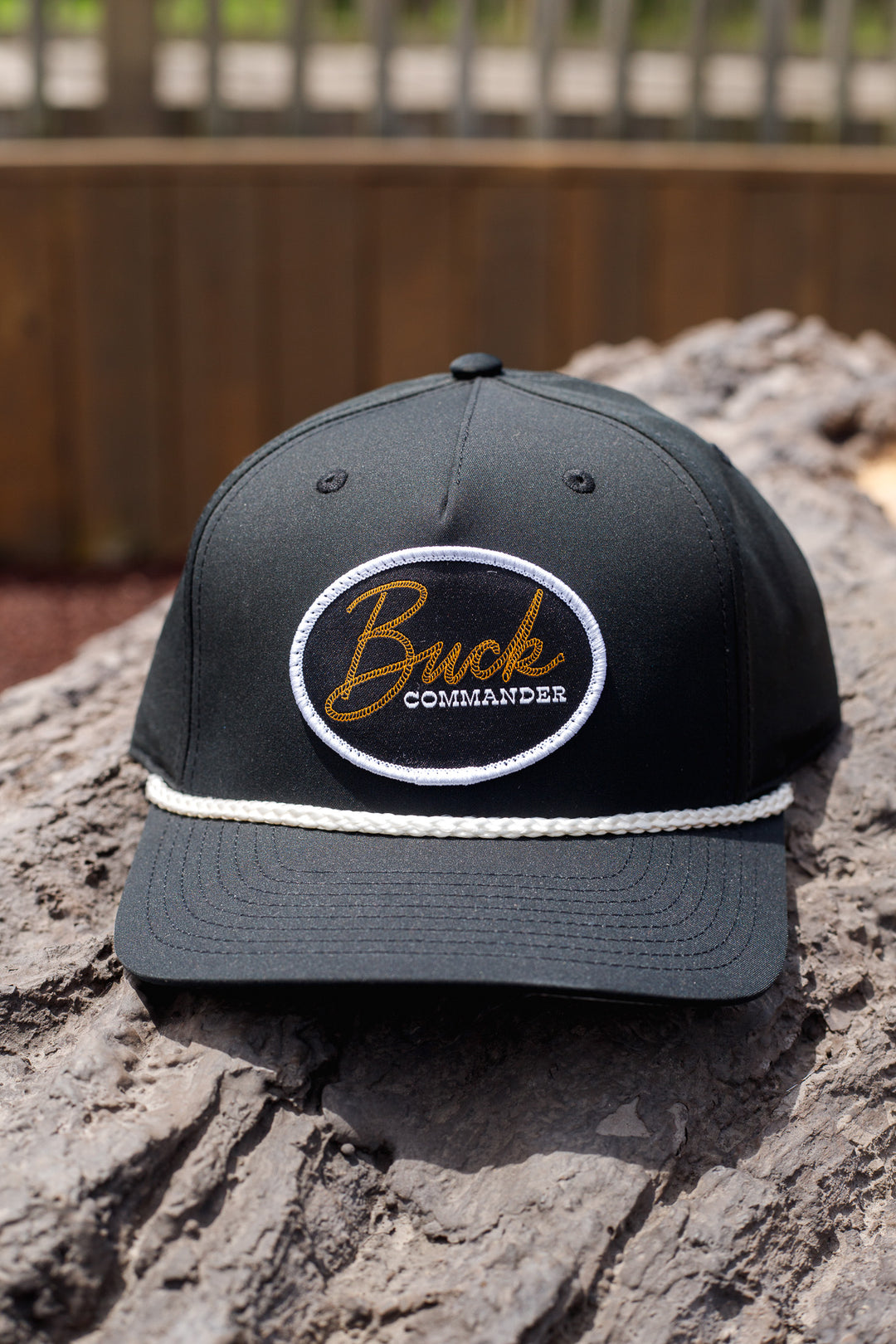 Buck Commander Rope Script Embroidered Patch Richardson Hat