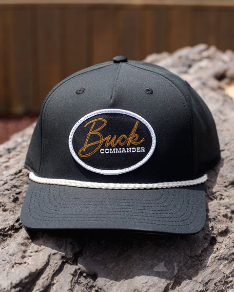 Buck Commander Rope Script Embroidered Patch Richardson Hat