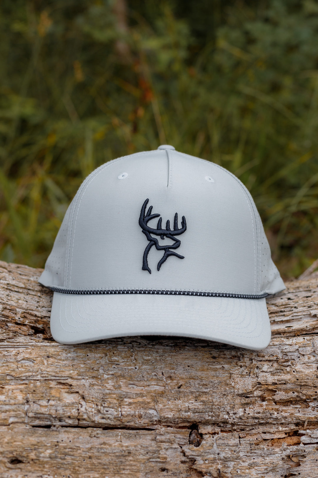 Buck Commander Richardson Perforated Performance Heather Grey Hat