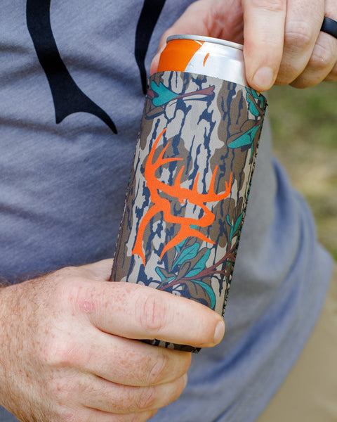 Buck Commander Slim Can Mossy Oak Can Cooler