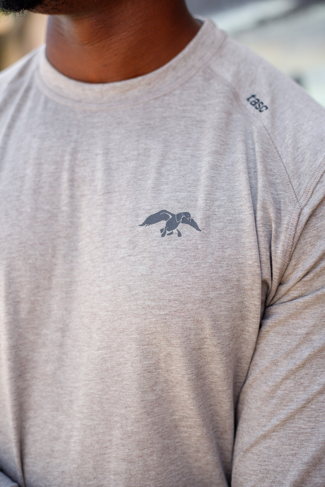 Duck Commander Bamboo Oak Long Sleeve Tee