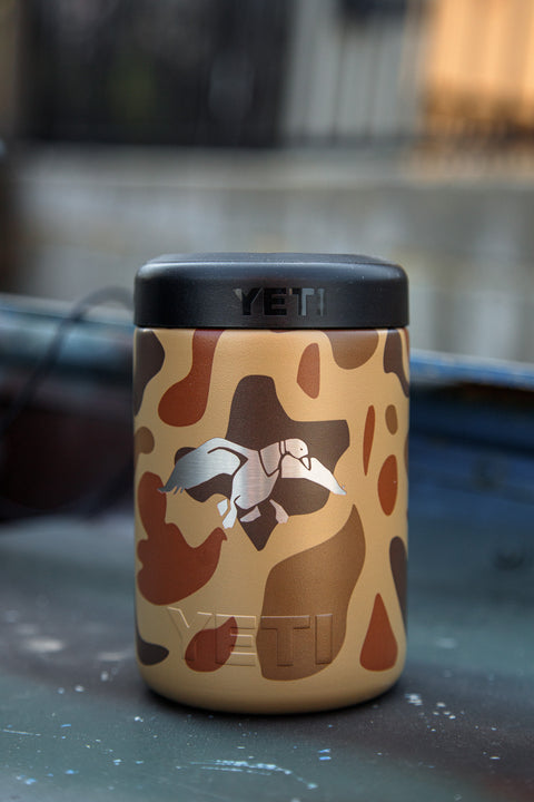 Duck Commander Icon Wetlands Camo Yeti Koozie