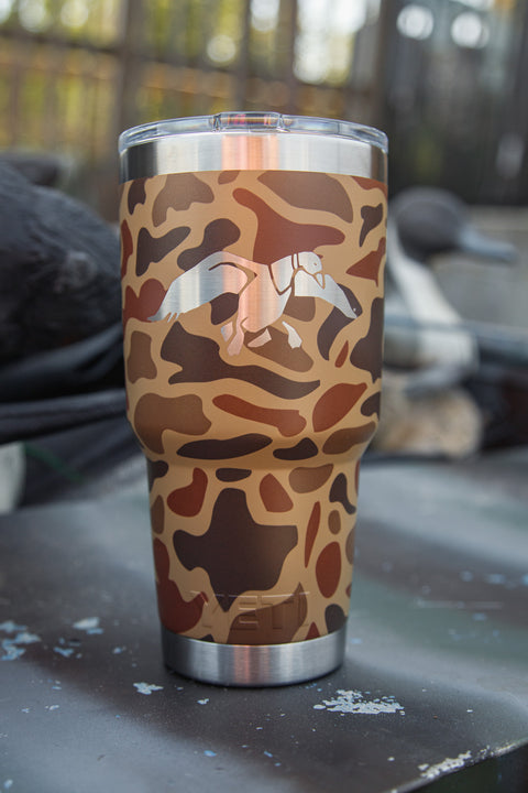Duck Commander 30oz Wetlands Camo Icon Yeti Rambler
