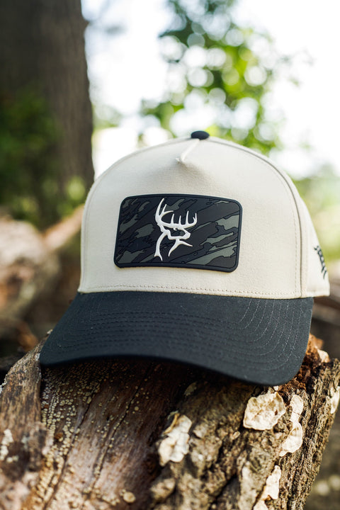 Buck Commander x Branded Bills Curved Rope Beige/Black