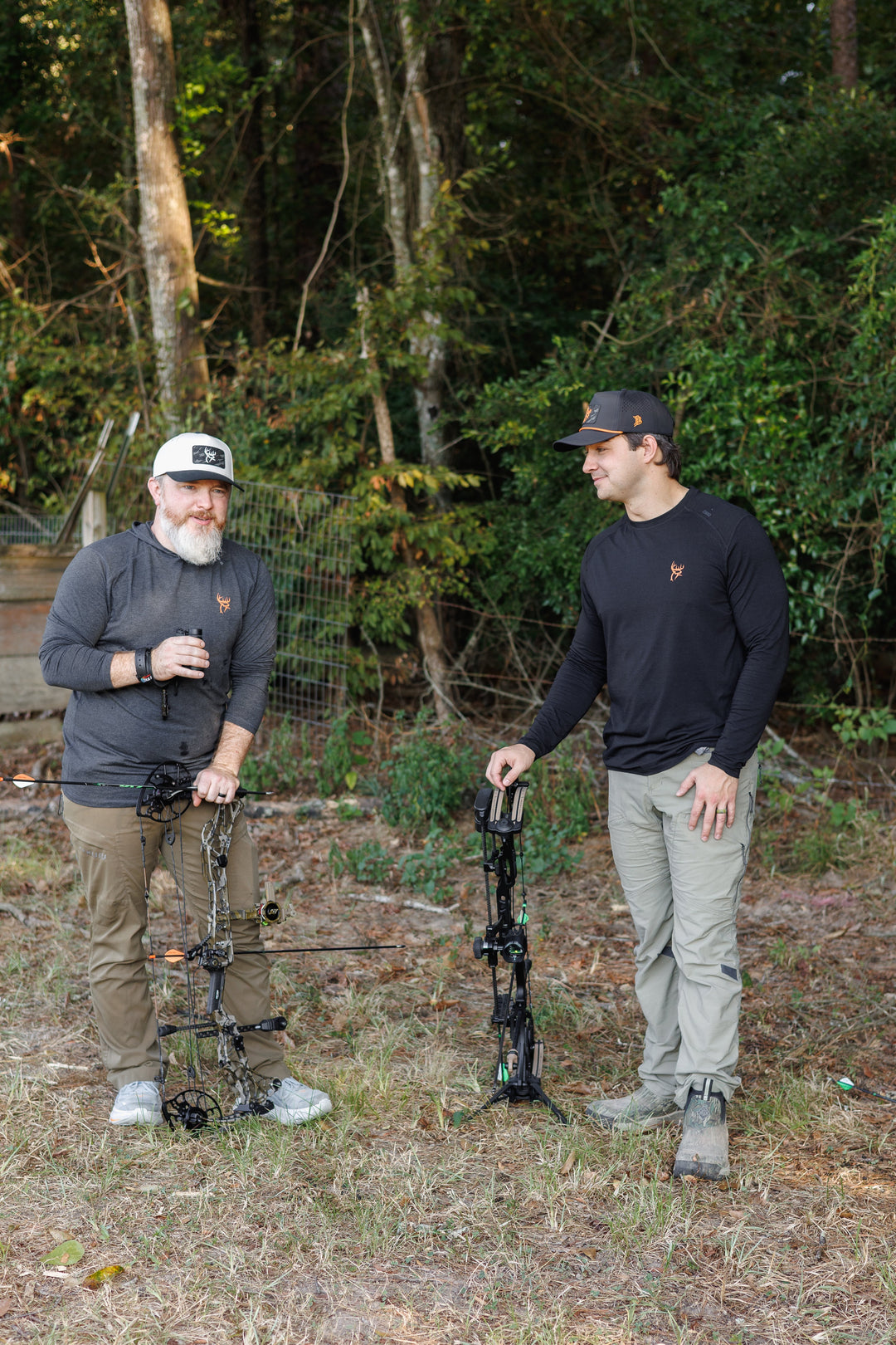 Buck Commander Bamboo Black Long Sleeve Tee