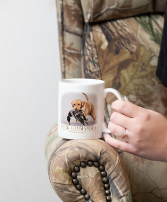 Duck Commander x General Vintage Retriever Painting Mug