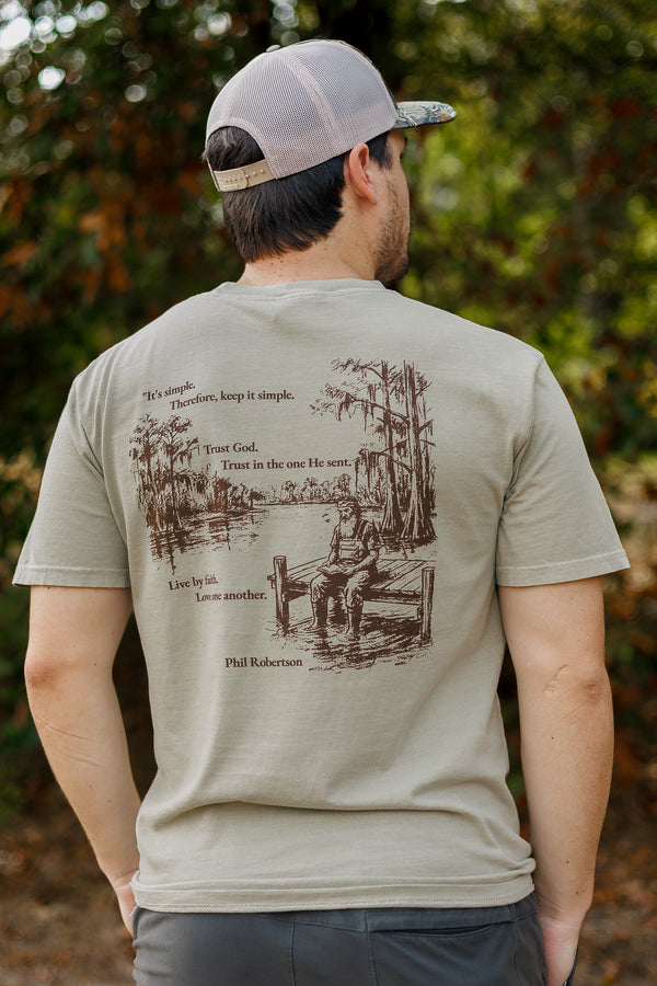 Duck Commander Phil Sketch Tee