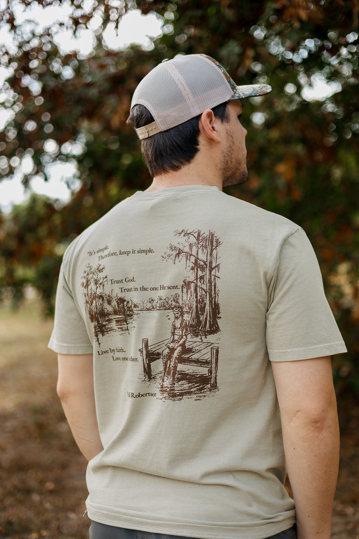 Duck Commander Phil Sketch Tee