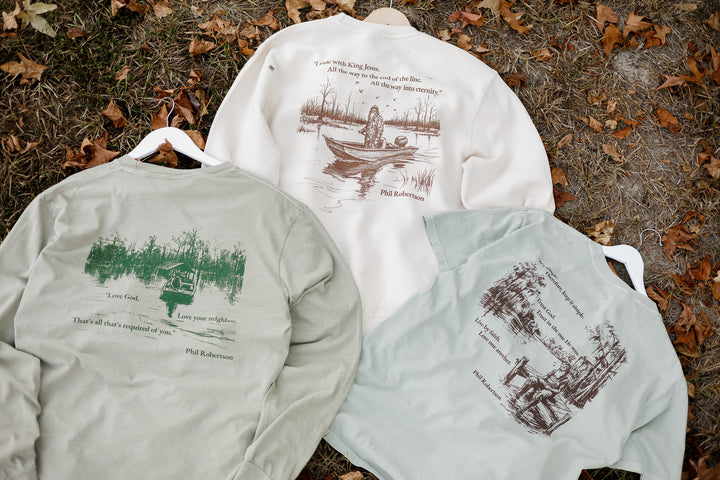 Duck Commander Phil Sketch Tee