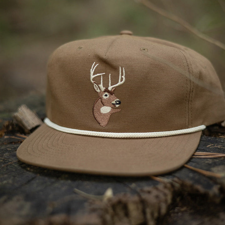 Buck Commander x General Vintage Deer Goat Rope Hat