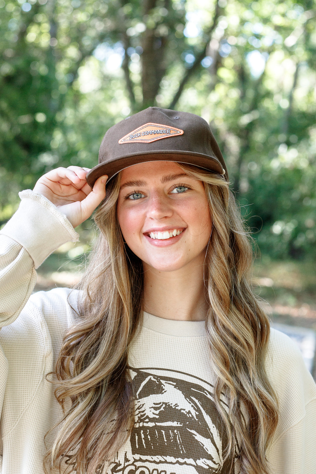 Duck Commander Brown Diamond Rope Hat