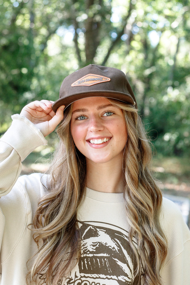 Duck Commander Brown Diamond Rope Hat