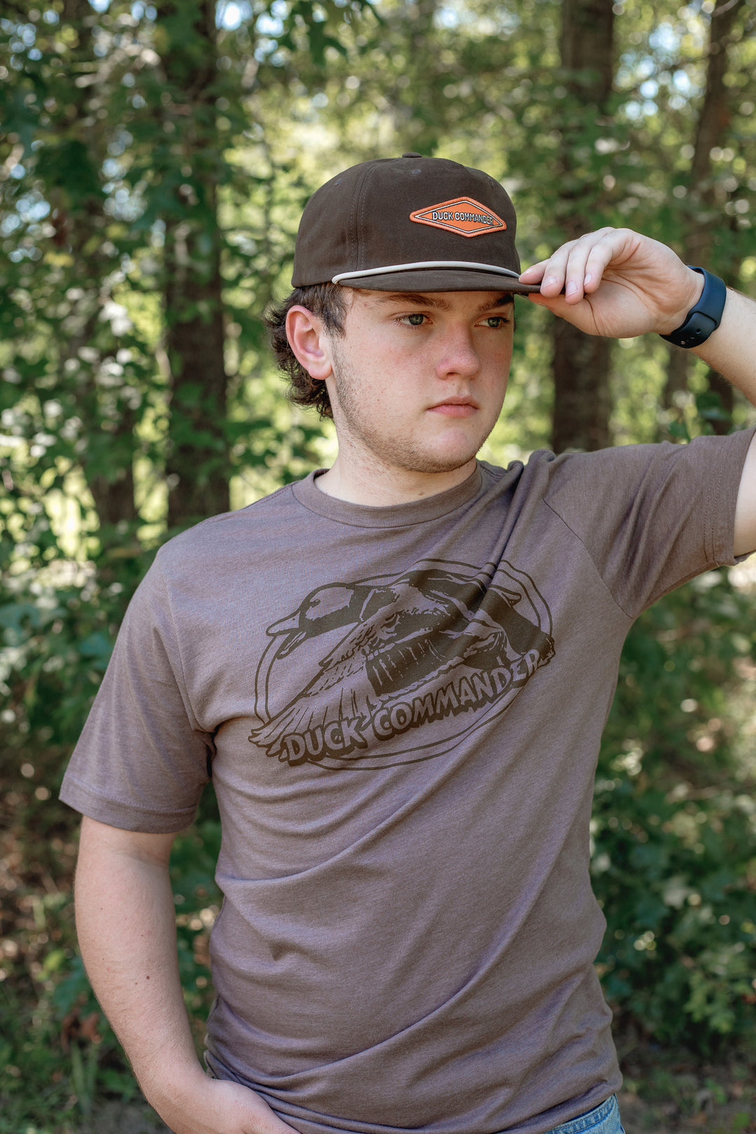 Duck Commander Brown Diamond Rope Hat
