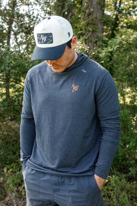 Buck Commander Bamboo Iron Long Sleeve Hoodie