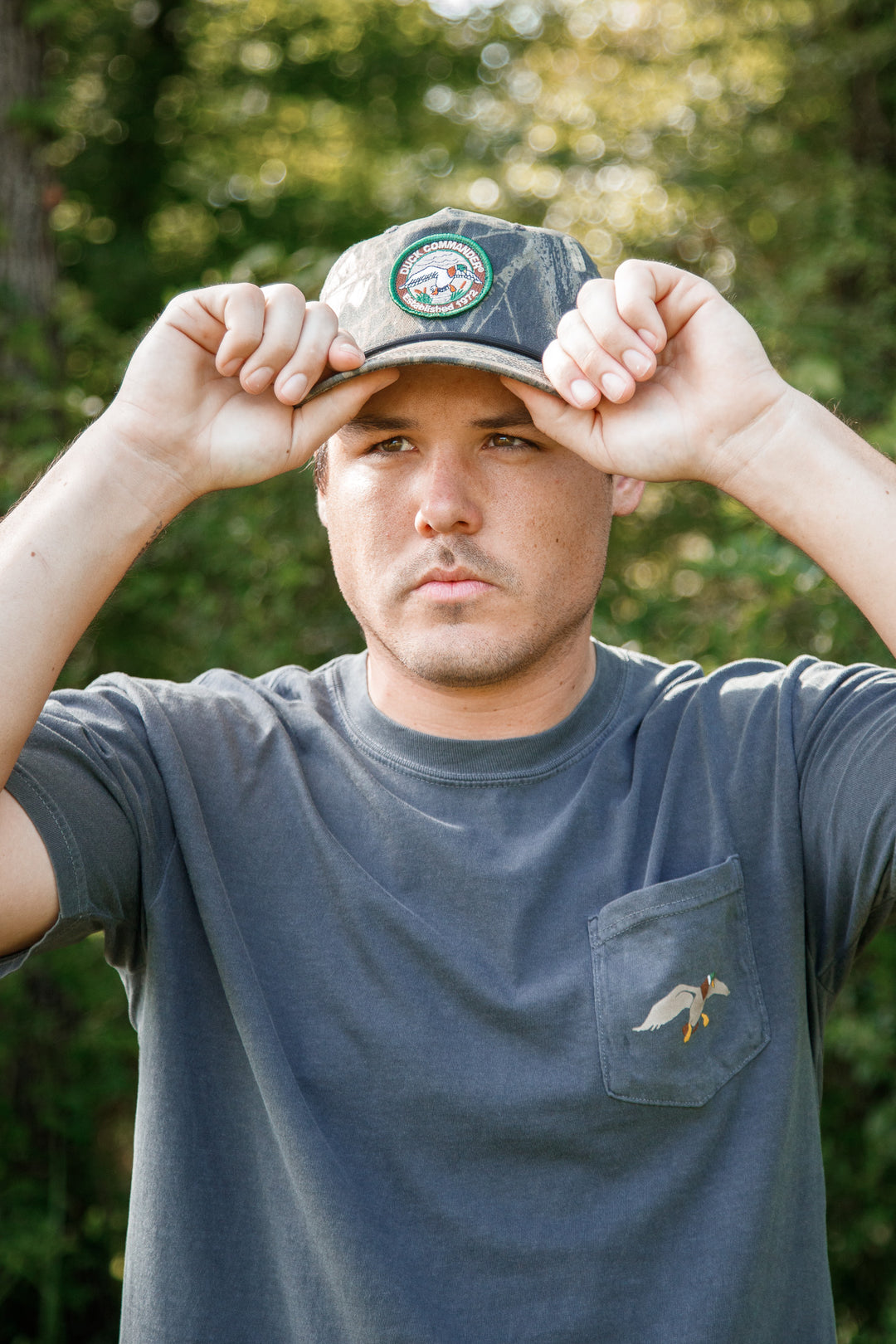 Duck Commander Mossy Oak Break-Up Retro Patch Hat