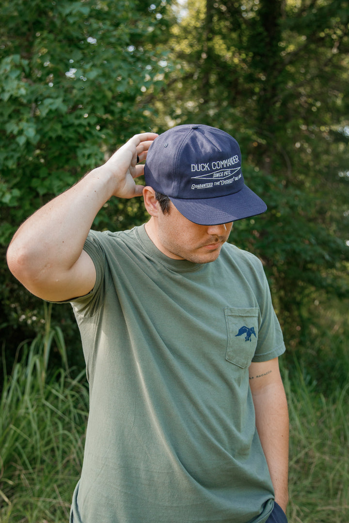 Duck Commander Navy Diamond Logo Hat