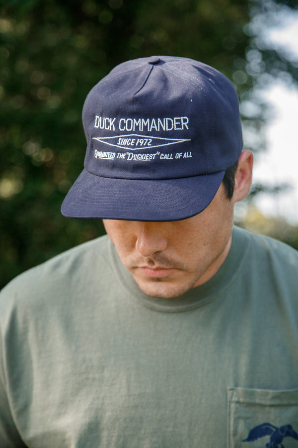 Duck Commander Navy Diamond Logo Hat