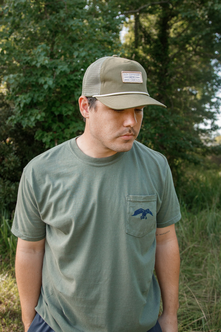 Duck Commander Diamond Logo Pocket Tee