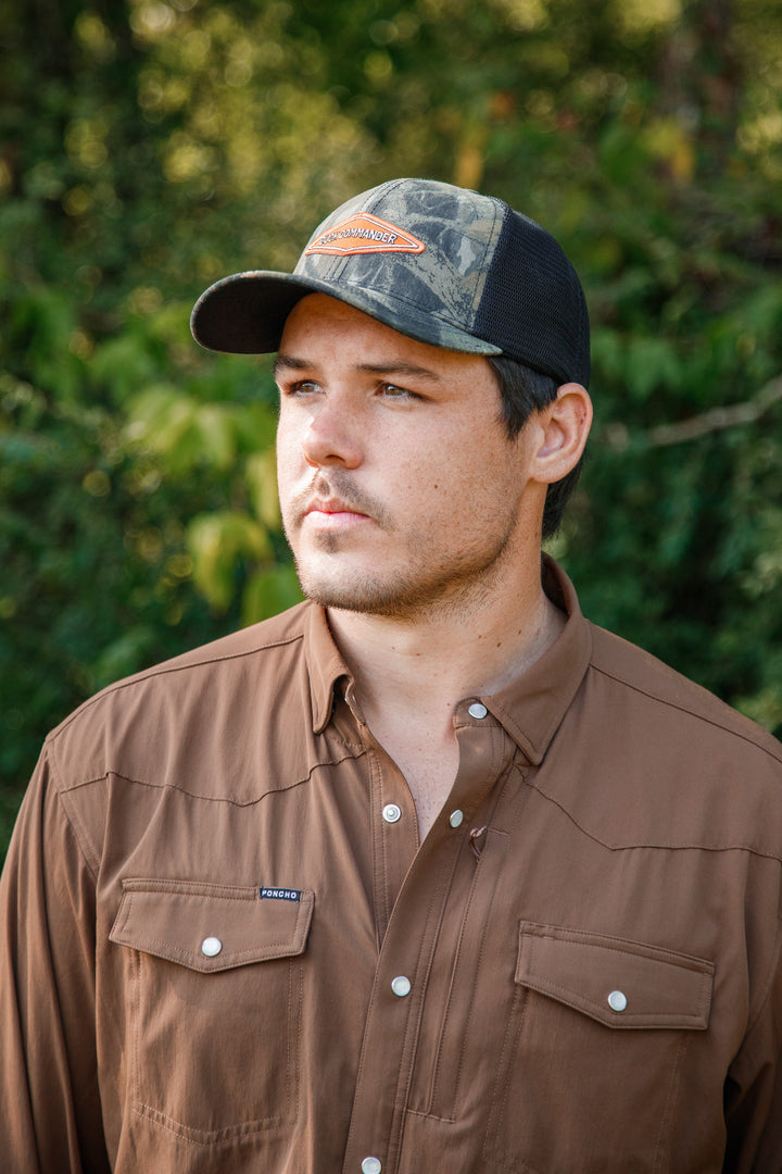 Duck Commander Mossy Oak Break-Up Diamond Patch Hat