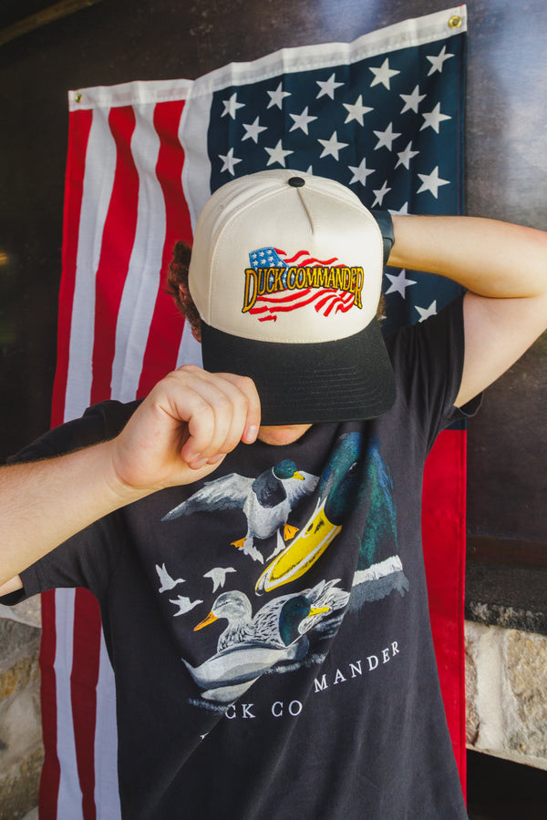 Duck Commander Flag Hat