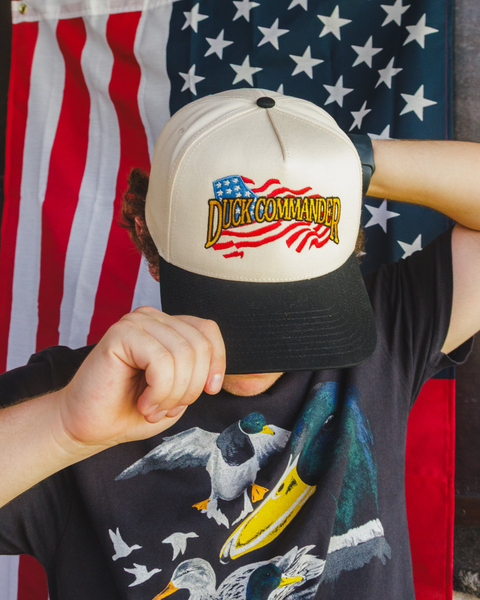 Duck Commander Flag Hat