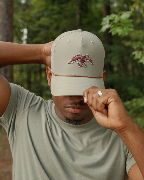 Duck Commander Russet Grey Performance Hat