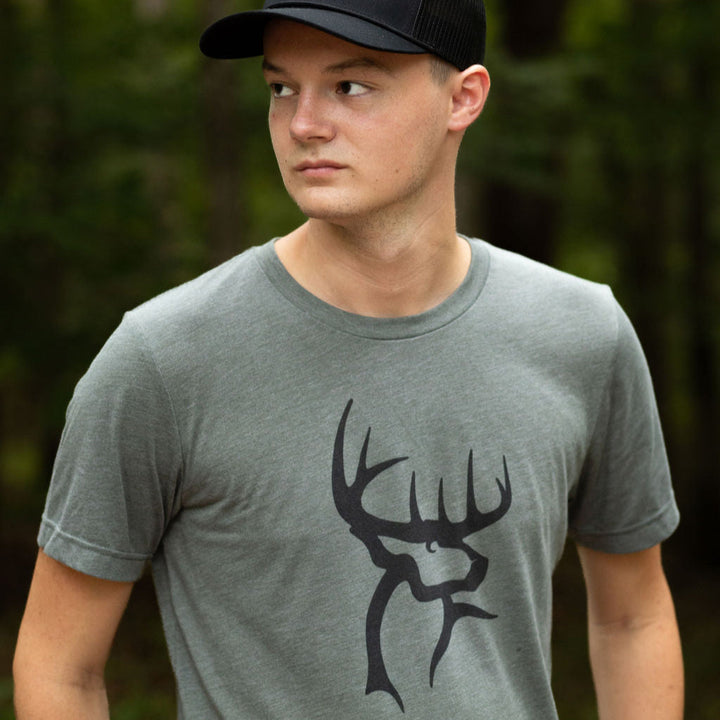 Buck Commander Military Green Icon Tee