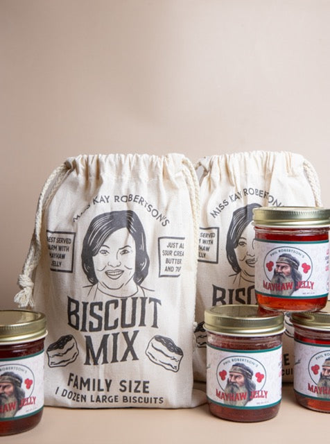 Miss Kay's Biscuit Mix and Phil's Mayhaw Jelly Combo