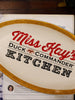 Miss Kay’s Kitchen Ceramic Platter