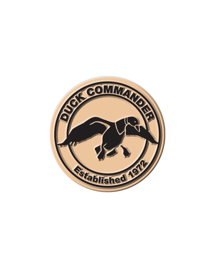 Duck Commander Tan Circle Logo Magnet