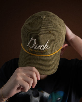 Duck Commander x General Vintage Duck Script Corduroy Rope
